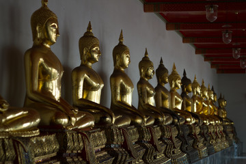 Buddha statue in bangkok thailand