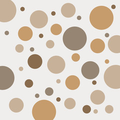 Abstract geometric circles background, vector illustration.
