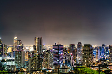 Naklejka premium Bangkok Skyline von Skyscaper
