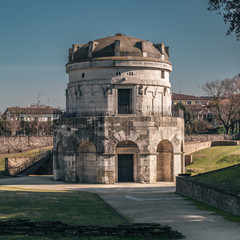 Theodoric's mausoleum in Ravenna, Emilia Romagna, Italy.