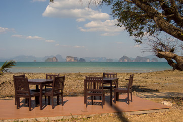 Fototapeta na wymiar Landscape at Koh Yao Noi, Thailand