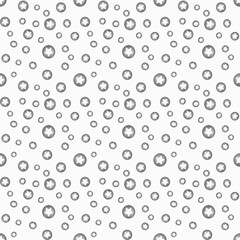 Silver star seamless pattern