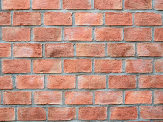 Fototapeta premium Brick wall texture grunge background with vignetted corners