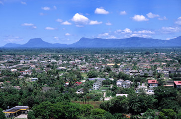 stadtansicht kuching,sarawak borneo