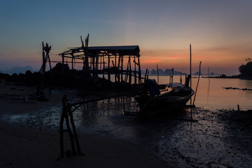 Sunrise in Koh Yao Noi, Phang Nga Province, Thailand