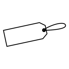 commercial tag hanging icon