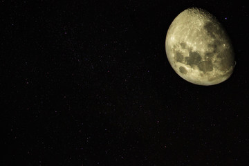 Starry outer space background texture