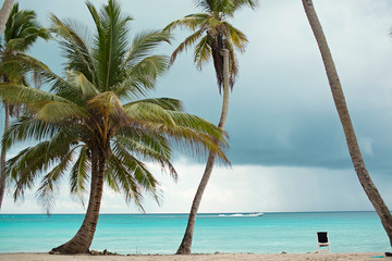 Plakat Caribbean, beaches and ocean