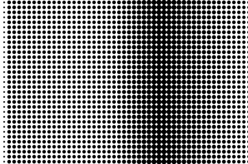 Futuristic panel. Grunge dotted backdrop with circles, dots, point.