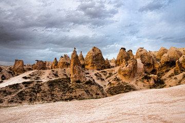 Fototapeta premium world locations,Asia,Europe,turkey,central anatolia,cappadocia, Zelve