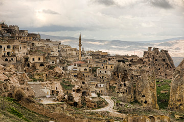 Obraz premium world locations,Asia,Europe,turkey,central anatolia,cappadocia, Ortahisar, Nevsehir