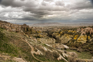 world locations,Asia,Europe,turkey,central anatolia,cappadocia, Ortahisar, Nevsehir