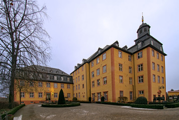 Barockschloss Gedern in Gedern in der Wetterau, Hessen, Deutschland