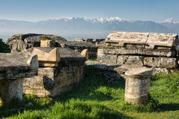 world locations,Asia,Europe,turkey, aegean, hierapolis, necropolis