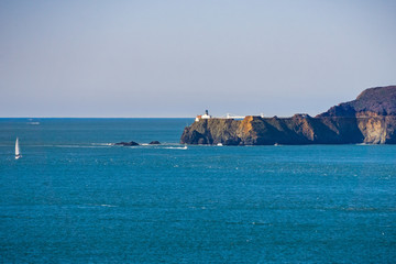 Point Bonita Lighthouse and Marin Headlands, San Francisco, California