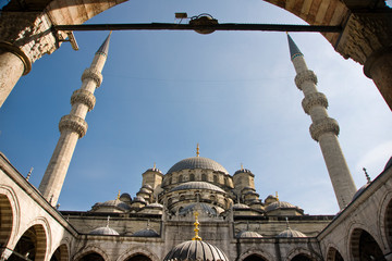 Fototapeta premium world locations,Asia,Europe,turkey,marmara,istanbul, imperial ottoman SŸleymaniye Mosque, interior