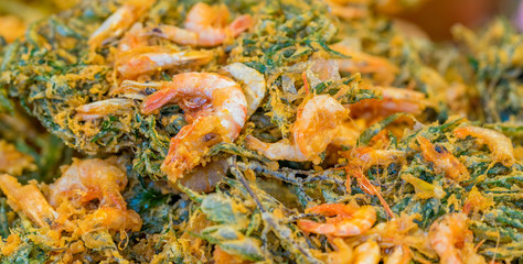 Thai pan fried shrimp