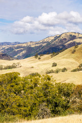 Landscape in Joseph Grant County Park, San Jose, California