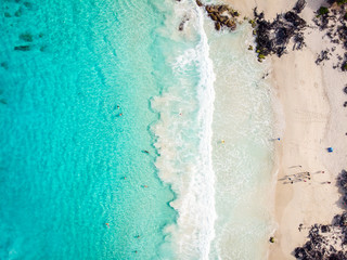 Fototapeta na wymiar Hawaii Beach Aerial