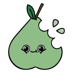cute cartoon pear