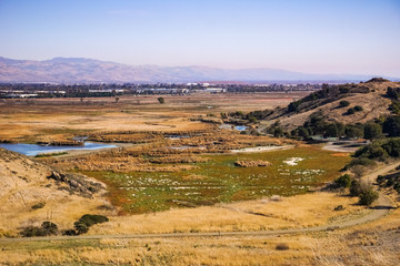 Marsh Landscape, Coyote Hills Regional Park, East San Francisco Bay Area, Fremont, California