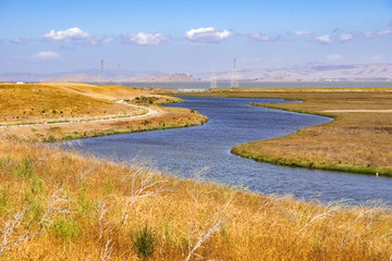 Mayfield Slough, South San Francisco Bay Area, Palo Alto, California