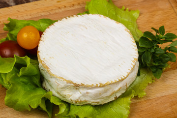 Delicous camembert cheese