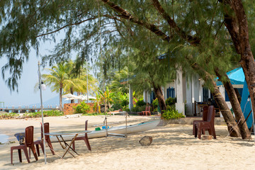 Chuong Vic beach in Phu Quoc island