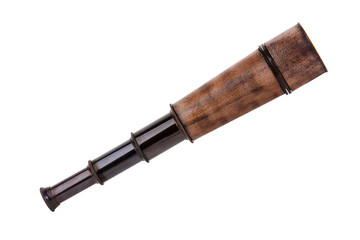 Metal folding spyglass