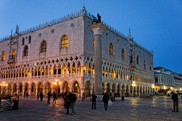 Obraz premium St. Mark's Square, Piazza San Marco, Veneto, Venice, Italy.