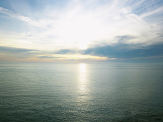 Fototapeta premium sunset on the ocean