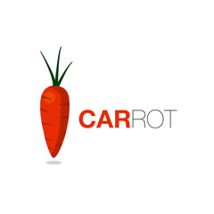 Carrot with text - 252094132