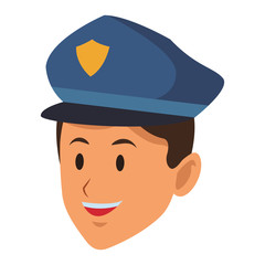 policeman only face