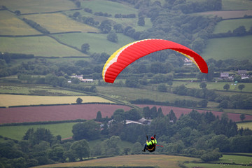 Paraglider flying wing