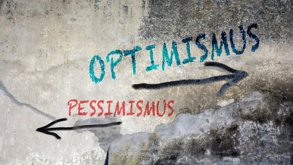 Schild 391 - Optimismus