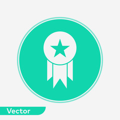 Medal vector icon sign symbol