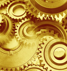 Cog gears together