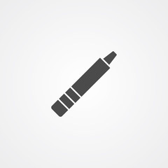 Crayon vector icon sign symbol