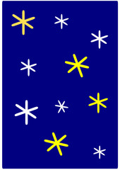 background with simple stars