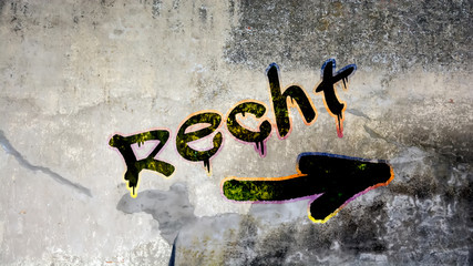 Schild 399 - Recht