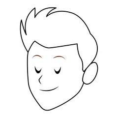 man only face