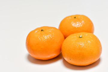 Tangerines, citrus fruits.