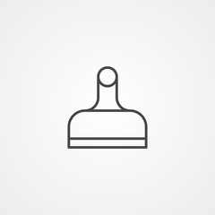 Stamp vector icon sign symbol