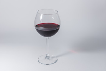 glass of red wine
