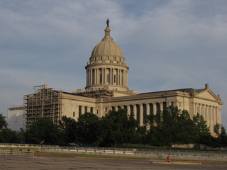 Obraz premium Oklahoma state capitol