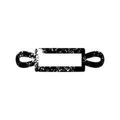 rolling pin distressed icon