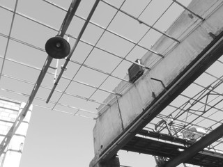 Verlassene Industrie,