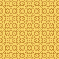 Modern Stylish Geometry Seamless Pattern Art Deco Background. Luxury Texture For Wallpaper, Invitation. Vector Illustration. Orange color