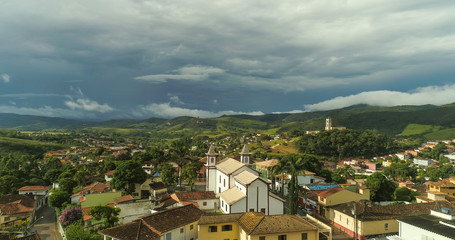 Aerial imagery of Conceição do Mato Dentro