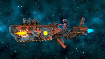 宇宙船 © tsuneomp